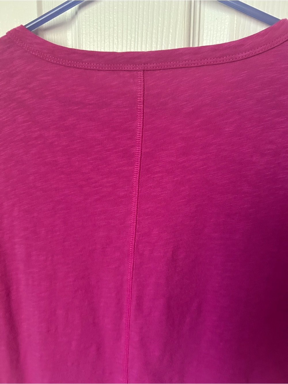 J. Crew Pink/Magenta Short Sleeve Casual Girlfriend Tee Shirt Size Large - Picture 3 of 8
